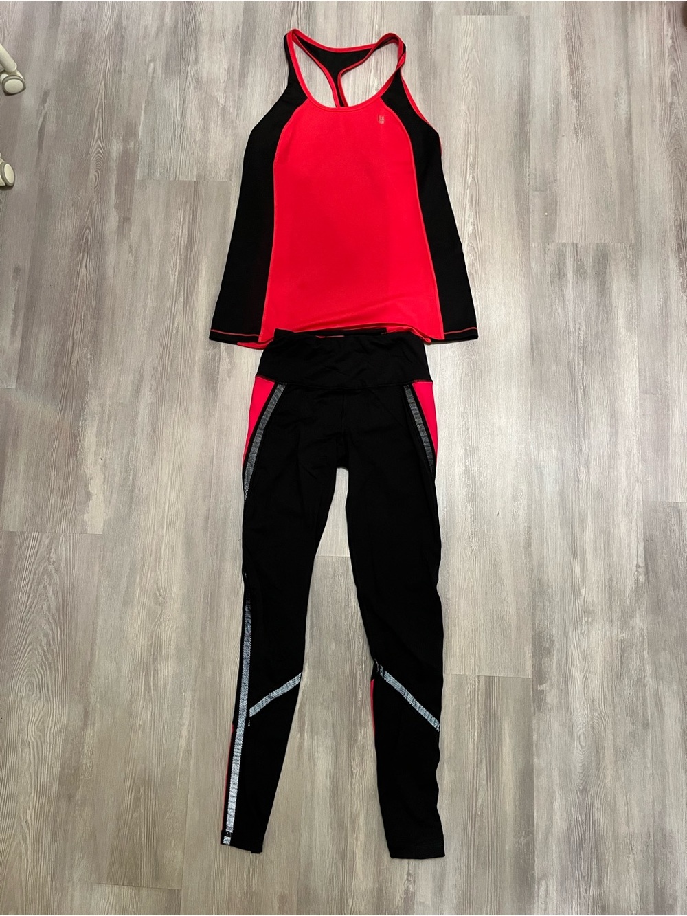 Victorias Secret VSX Sport Small Tank Top & XS Tights